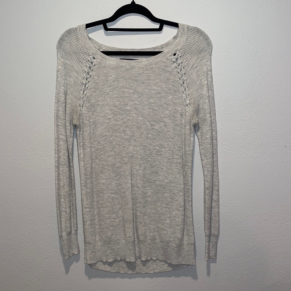 American eagle grey sweater